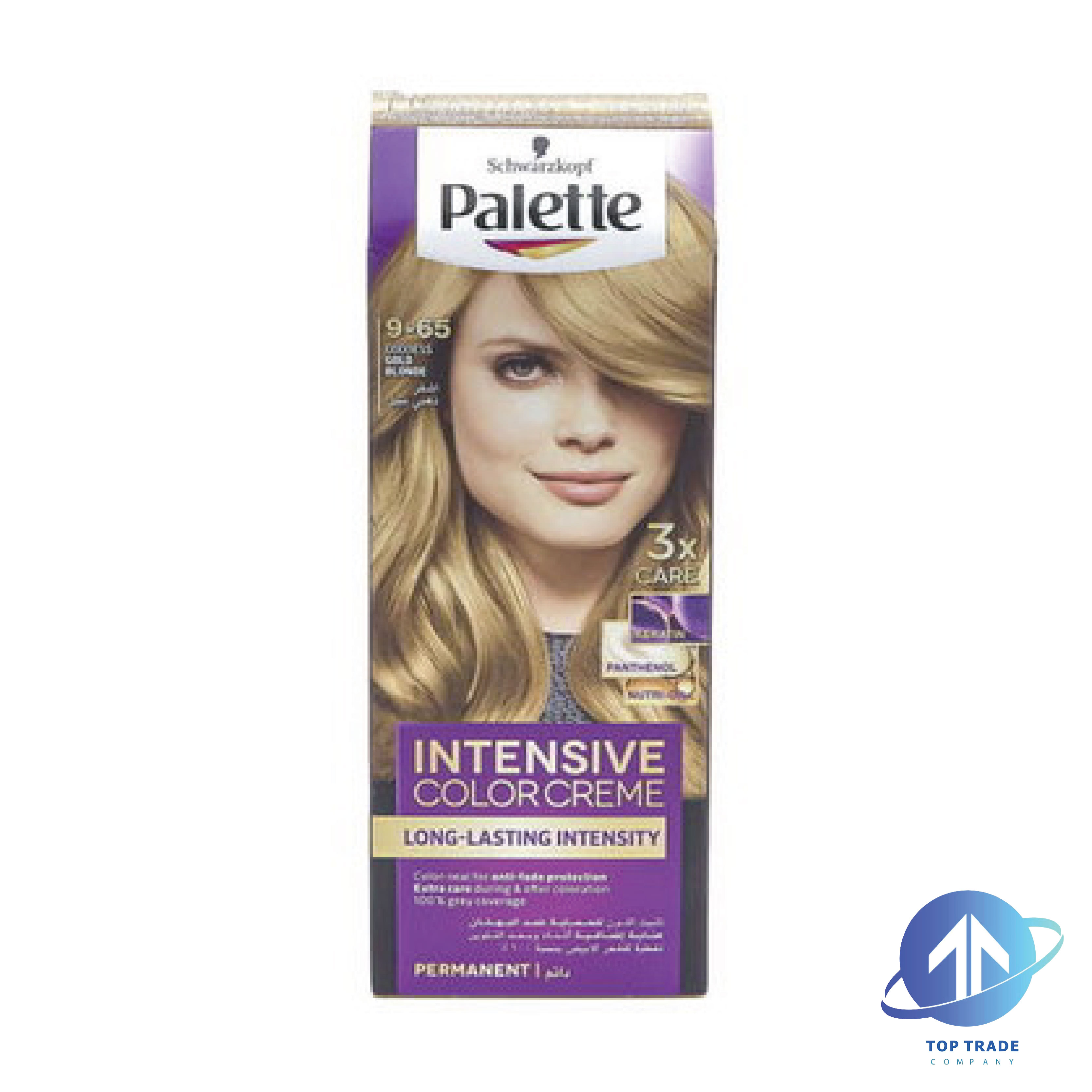 Palette Intensive Color Cream hair color 9-65 gold blonde